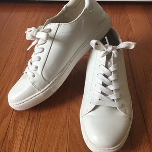 Kenneth Cole Reaction White Sneakers 